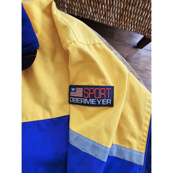 Obermeyer Vintage 90's Colorblock Ski Jacket Women's Size 8 USA - Picture 2 of 11